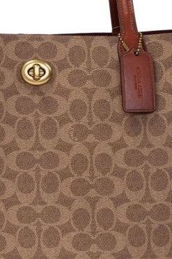 Coach Shoppers ‘Willow’ Shopper Bag Brown