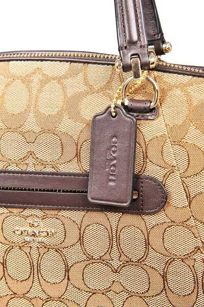 Coach Handtassen Bag Beige 4 Coach Handtassen Bag Beige - Afbeelding 2
