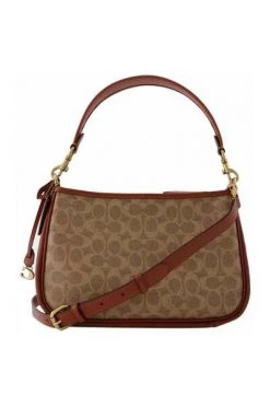 Coach Schoudertassen Shoulder Bag Brown -Coach Verkoop edc88aa06e1bf63cda3f83923cb9a525