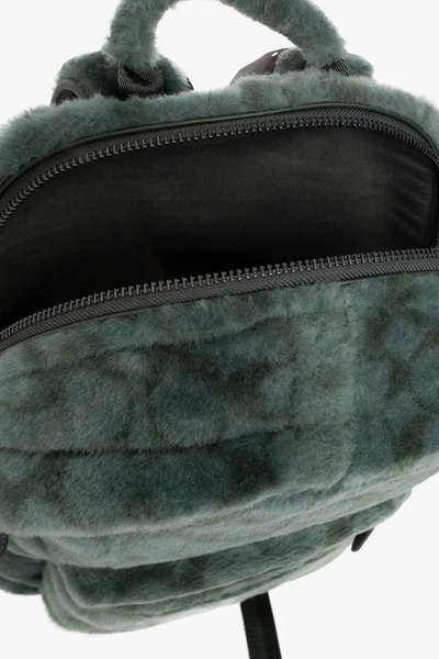 Coach Rugzakken ‘Charter’ Shearling Backpack Green 5 Coach Rugzakken ‘Charter’ Shearling Backpack Green - Afbeelding 3