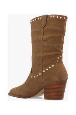 Coach Cowboylaarzen Ankle Boots Brown -Coach Verkoop f75cdd0a8605ce6f14351be9310f77e0