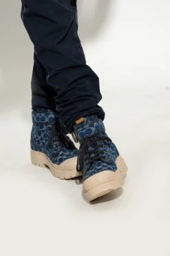 Coach Laarzen Trooper High-top Sneakers Blue -Coach Verkoop f7a3991112f61df49bfbcd2252bae487