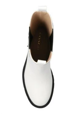 Coach Chelseaboots Alexa Leather Ankle Boots White 12 Coach Chelseaboots Alexa Leather Ankle Boots White -Coach Verkoop f7f54502e6c4ecc1b3baa5f6371b2140