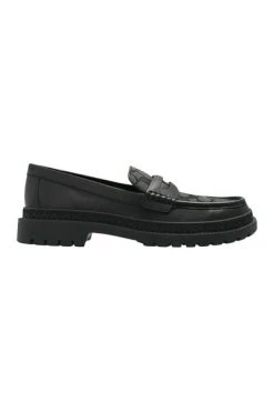 Coach Instappers & Slip Ons Sig Loafers Black