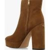 Coach Enkellaarsjes Heeled Boots Brown -Coach Verkoop fc16698ab04bb42a442845545ab8b7a9