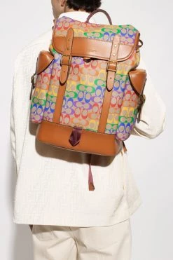 Coach Rugzakken Monogrammed Backpack Brown -Coach Verkoop fd2cf31493b377a8479a09f1b4b2022b