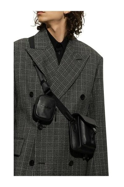 Coach Schoudertassen Charter Shoulder Bag Black 3 Coach Schoudertassen Charter Shoulder Bag Black